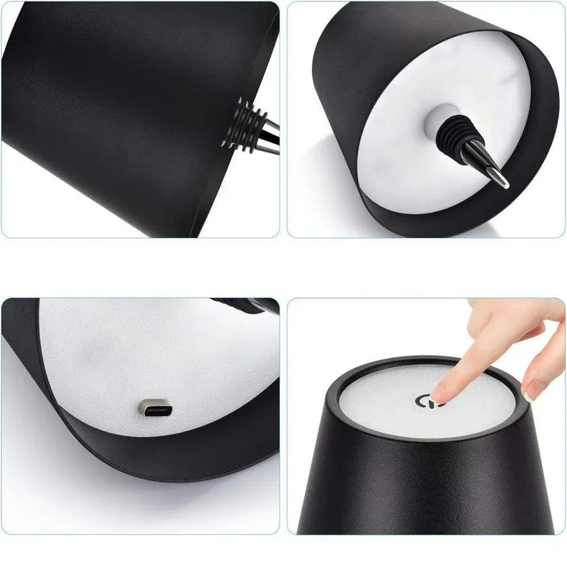 Luminária para Garrafa de Vinho