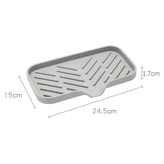 Escorredor de silicone para pia