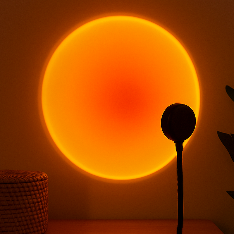 Luminária Sunset – Atmosfera Aconchegante